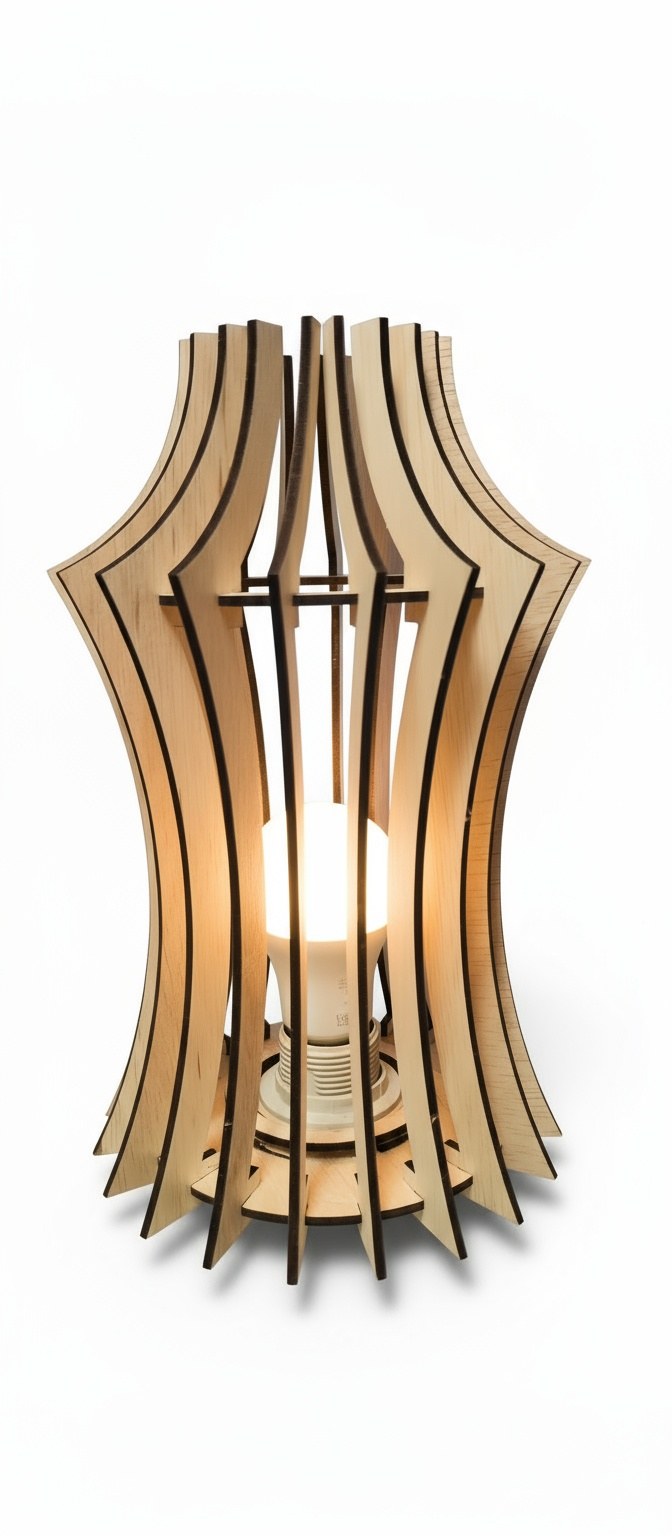 Lampa VLA1 – Eclipse Wood Lampa VLA1 – Eclipse Wood - imagine 1
